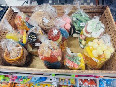 Süßigkeiten und Gummibärchen